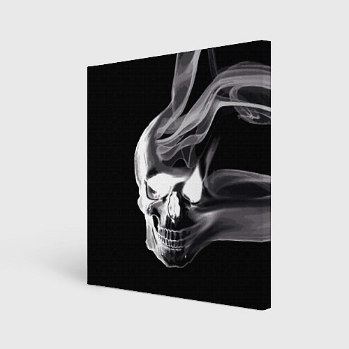 Картина квадратная Wind - smoky skull / 3D-принт – фото 1