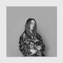 Холст квадратный Billie Eilish, цвет: 3D-принт — фото 2