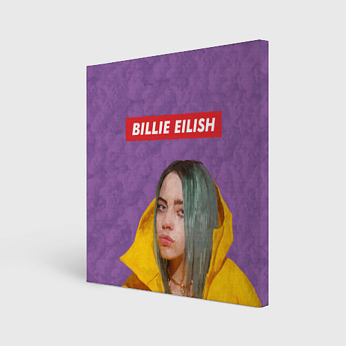 Картина квадратная Billie Eilish / 3D-принт – фото 1