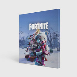 Картина квадратная Fortnite Новогодний