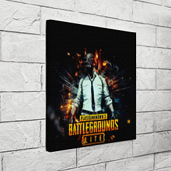 Холст квадратный PUBG Lite, цвет: 3D-принт — фото 2