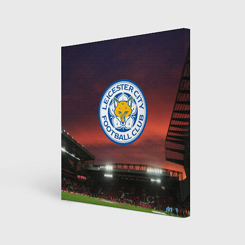 Картина квадратная FC Leicester City / 3D-принт – фото 1