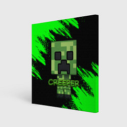 Картина квадратная MINECRAFT CREEPER