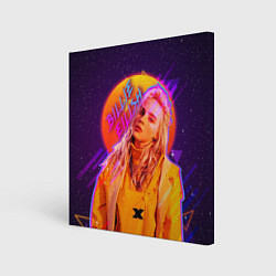 Картина квадратная Billie Eilish