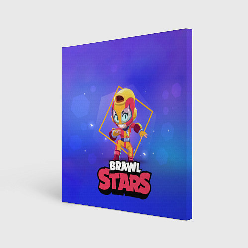 Картина квадратная Brawl Stars Max / 3D-принт – фото 1