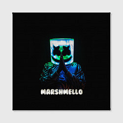Холст квадратный Marshmello, цвет: 3D-принт — фото 2