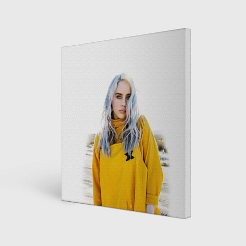 Картина квадратная BILLIE EILISH / 3D-принт – фото 1