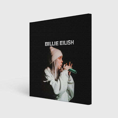 Картина квадратная BILLIE EILISH / 3D-принт – фото 1