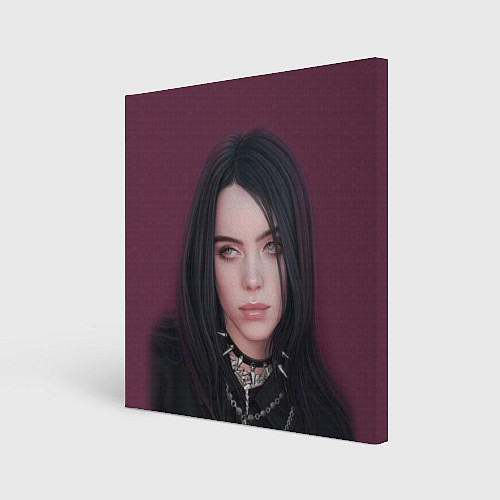 Картина квадратная BILLIE EILISH / 3D-принт – фото 1