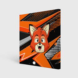 Картина квадратная Рыжая лисичка