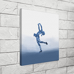 Холст квадратный Фигурное катание, цвет: 3D-принт — фото 2