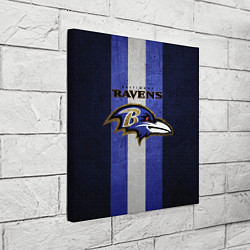 Холст квадратный Baltimore Ravens, цвет: 3D-принт — фото 2