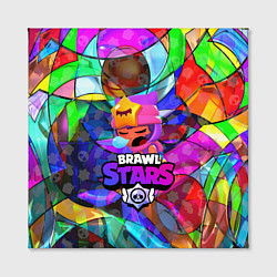 Холст квадратный BRAWL STARS СЭНДИ, цвет: 3D-принт — фото 2