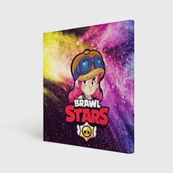 Картина квадратная Brawl Stars - Jessie