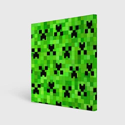 Холст квадратный MINECRAFT, цвет: 3D-принт