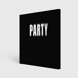 Картина квадратная Hard PARTY