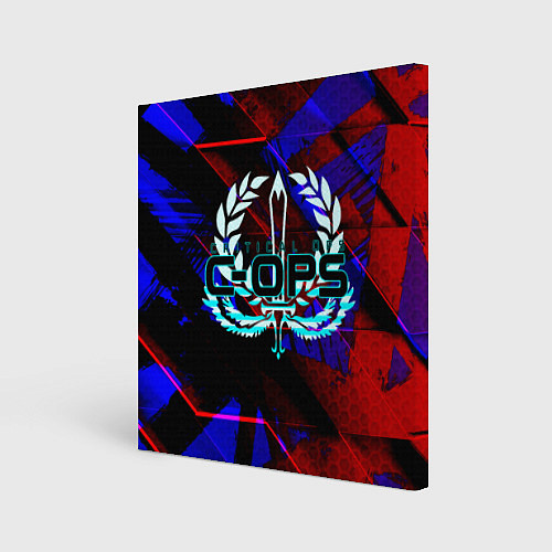 Картина квадратная C-OPS / 3D-принт – фото 1