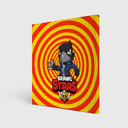 Картина квадратная Brawl Stars CROW