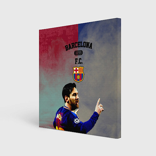 Картина квадратная Messi / 3D-принт – фото 1
