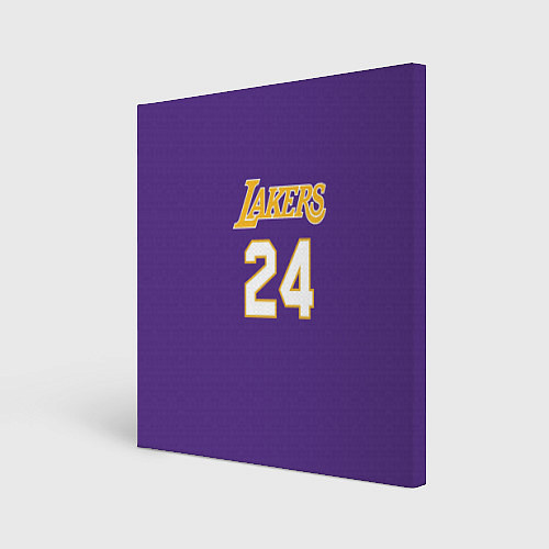 Картина квадратная Los Angeles Lakers Kobe Brya / 3D-принт – фото 1