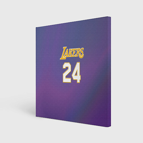 Картина квадратная Los Angeles Lakers Kobe Brya / 3D-принт – фото 1
