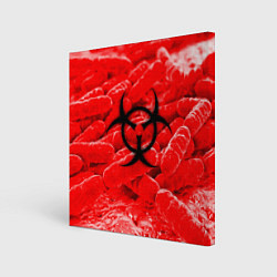 Картина квадратная PLAGUE INCBIOHAZARD