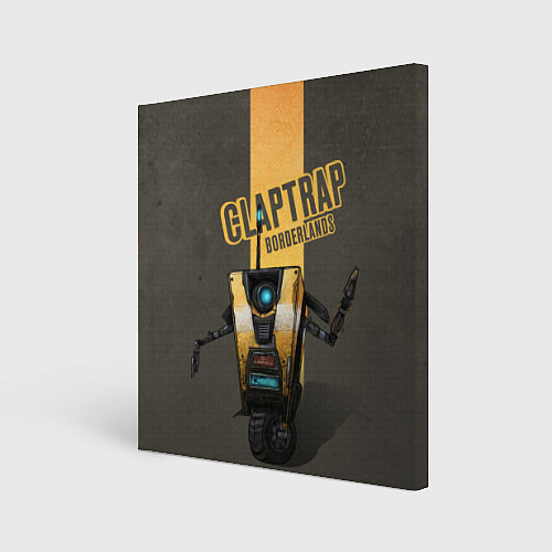 Картина квадратная Claptrap / 3D-принт – фото 1