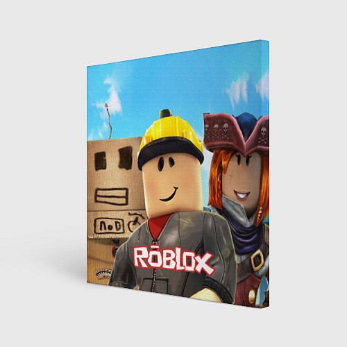 Картина квадратная ROBLOX / 3D-принт – фото 1