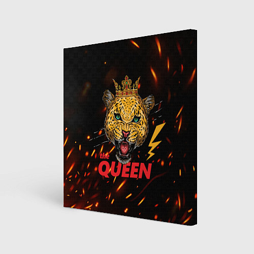 Картина квадратная The Queen / 3D-принт – фото 1