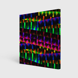 Холст квадратный Абстракция, цвет: 3D-принт