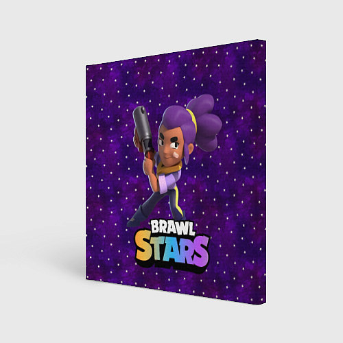 Картина квадратная Brawl stars Шелли / 3D-принт – фото 1