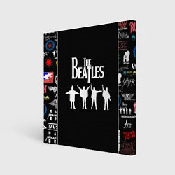 Картина квадратная Beatles