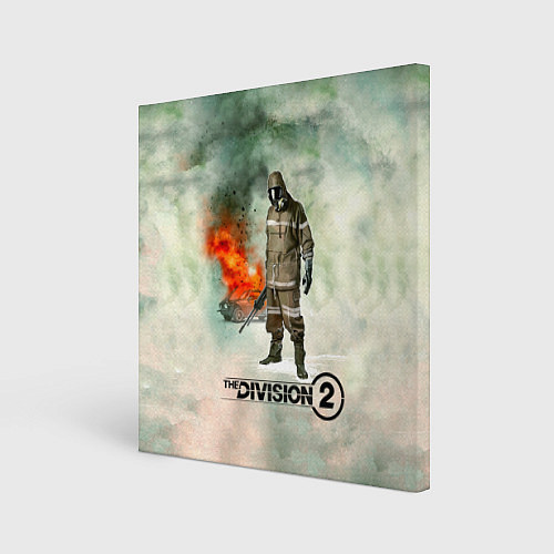 Картина квадратная The Division 2 / 3D-принт – фото 1