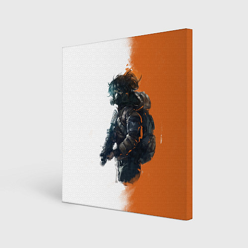 Картина квадратная The Division 2 Defender / 3D-принт – фото 1