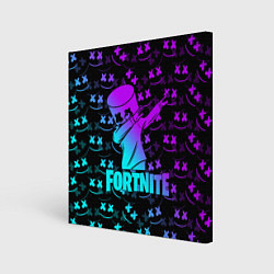 Картина квадратная FORTNITE X MARSHMELLO