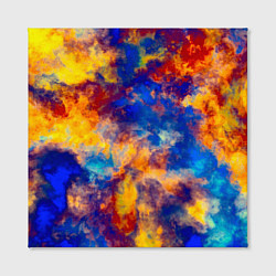 Холст квадратный Огненно-синий полутон, цвет: 3D-принт — фото 2