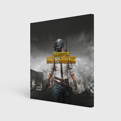 Картина квадратная PUBG / 3D-принт – фото 1