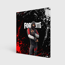 Холст квадратный FORTNITE IKONIK, цвет: 3D-принт