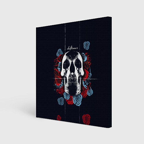 Картина квадратная Deftones Rose / 3D-принт – фото 1