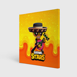 Картина квадратная Brawl stars poco Поко