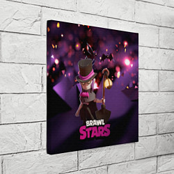 Холст квадратный Brawl stars Mortis Мортис, цвет: 3D-принт — фото 2