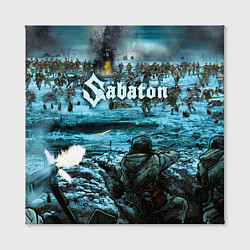 Холст квадратный Sabaton, цвет: 3D-принт — фото 2
