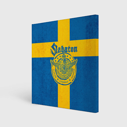 Картина квадратная Sabaton / 3D-принт – фото 1