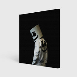 Холст квадратный Marshmello, цвет: 3D-принт