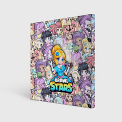 Картина квадратная BrawlStars Girls Oko