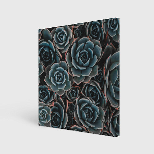 Картина квадратная Цветы Розы / 3D-принт – фото 1
