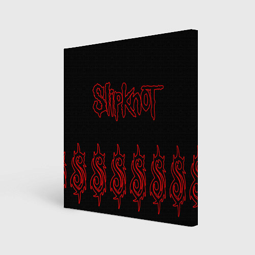 Картина квадратная Slipknot 5 / 3D-принт – фото 1