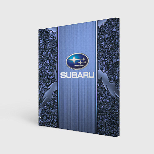 Картина квадратная SUBARU / 3D-принт – фото 1