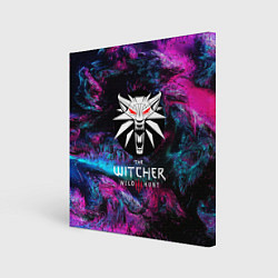 Холст квадратный The Witcher 3, цвет: 3D-принт