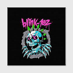 Холст квадратный Blink-182 8, цвет: 3D-принт — фото 2